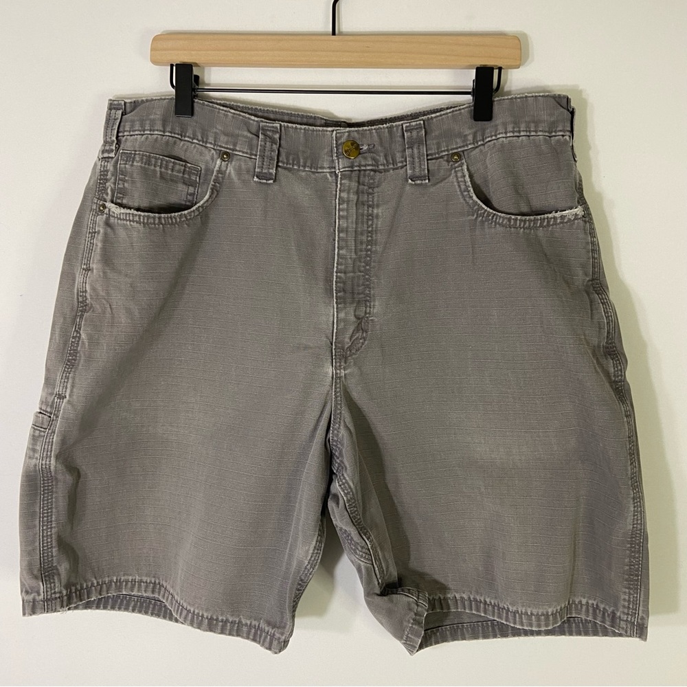 Carhartt Work Shorts Size 36 in Grey